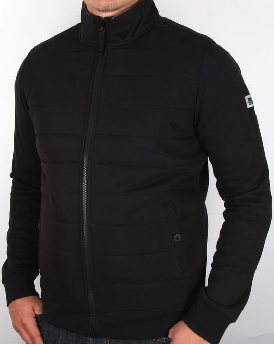 Weekend Offender Wear Padded Track Top Black
