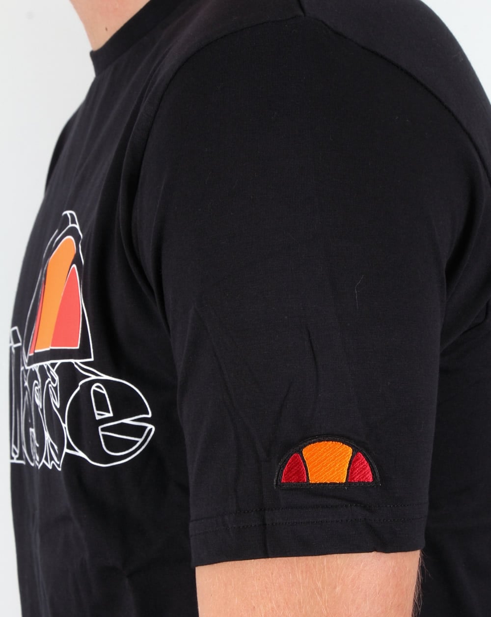 Ellesse Bandini Logo T-shirt Black