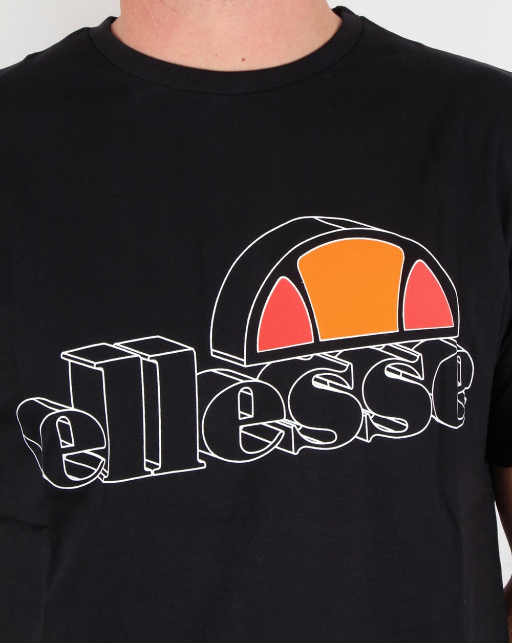 Ellesse Bandini Logo T-shirt Black