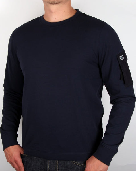 Weekend Offender Trent Sweatshirt Navy