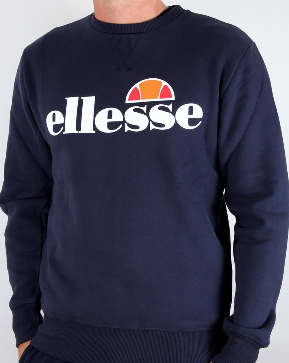 Ellesse Logo Sweatshirt Navy