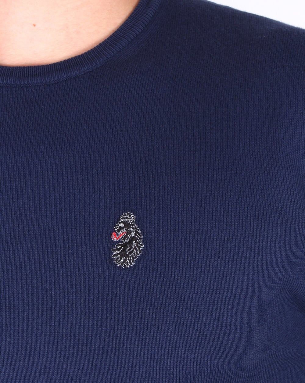 Luke Gerards Crew Neck Jumper Navy