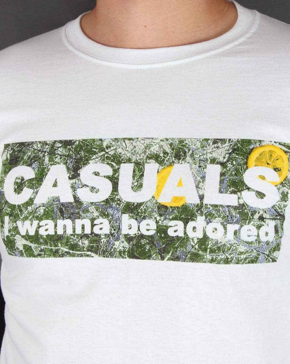 80s Casual Classics Adored Long Sleeve T-shirt White