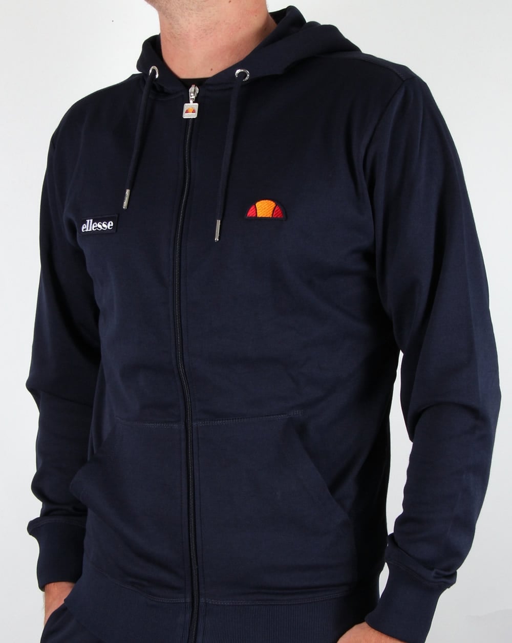 Ellesse Cervo Track Top Hood Navy