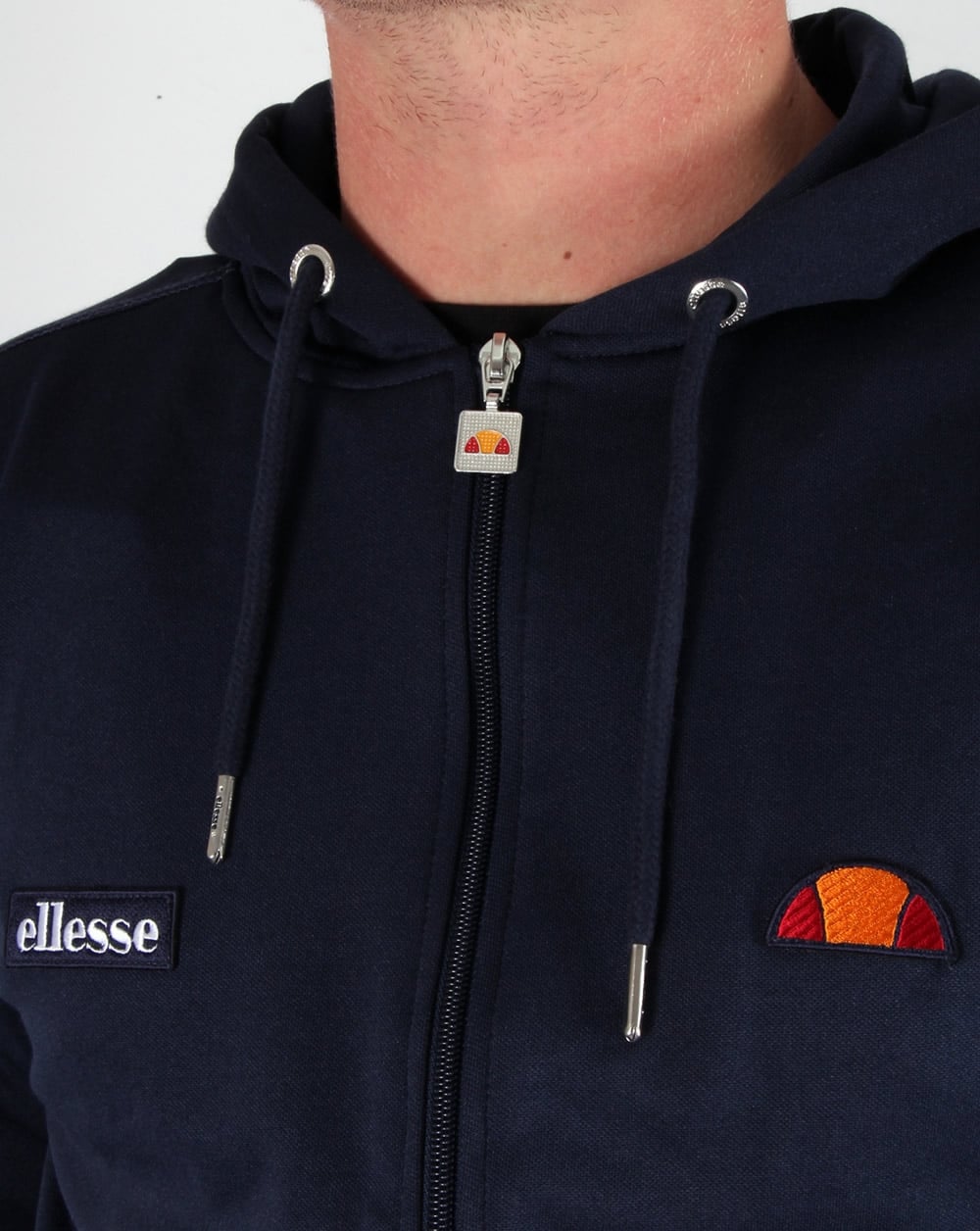 Ellesse Cervo Track Top Hood Navy