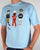 80s Casual Classics Minty Stay Casual T-shirt Sky Blue