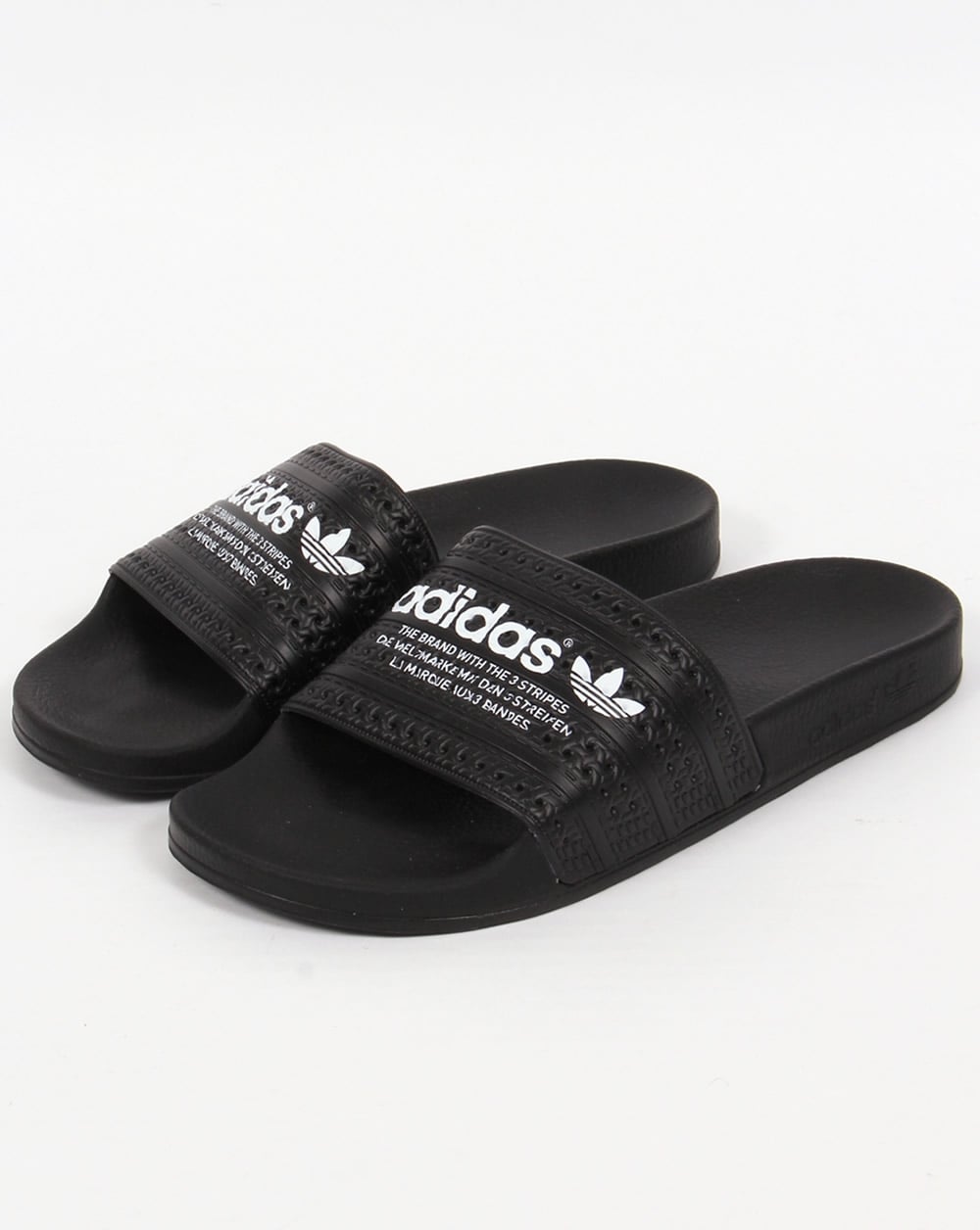 Adidas Adilette Sliders Black