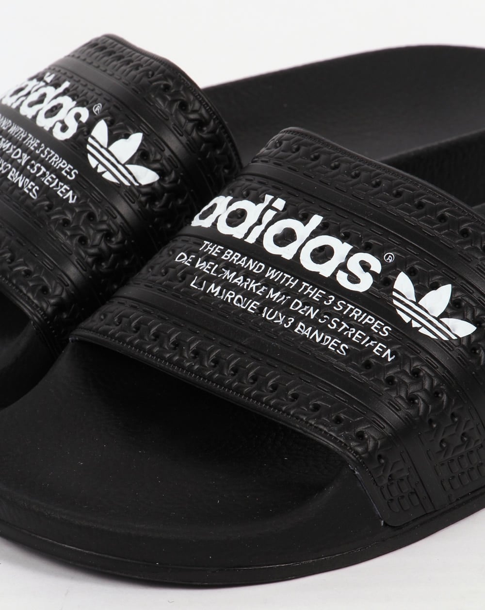 Adidas Adilette Sliders Black