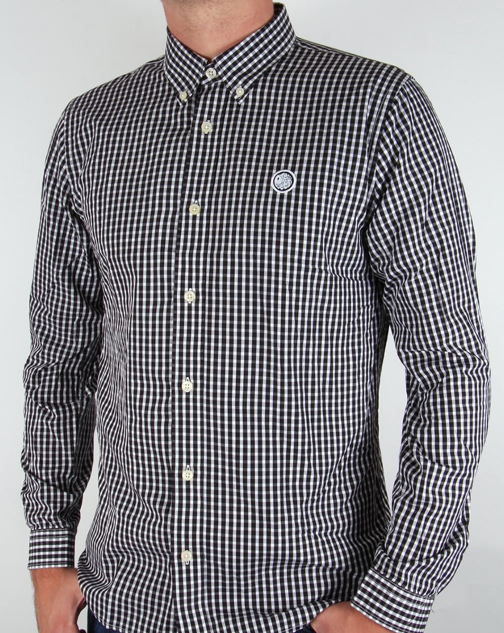 Pretty Green Ebsworth Gingham Black