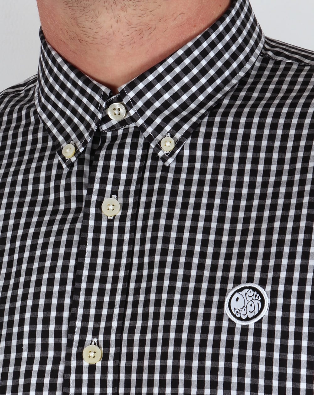 Pretty Green Ebsworth Gingham Black