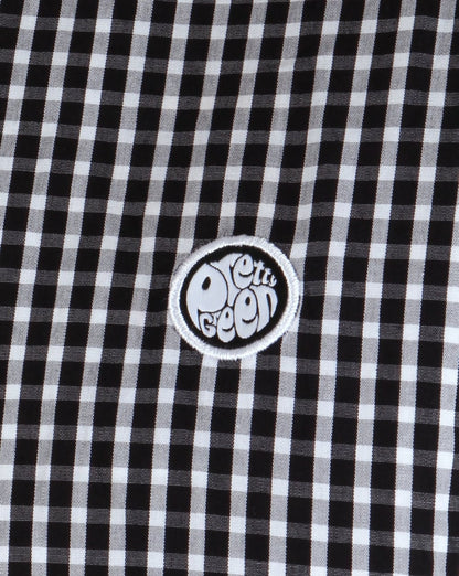 Pretty Green Ebsworth Gingham Black