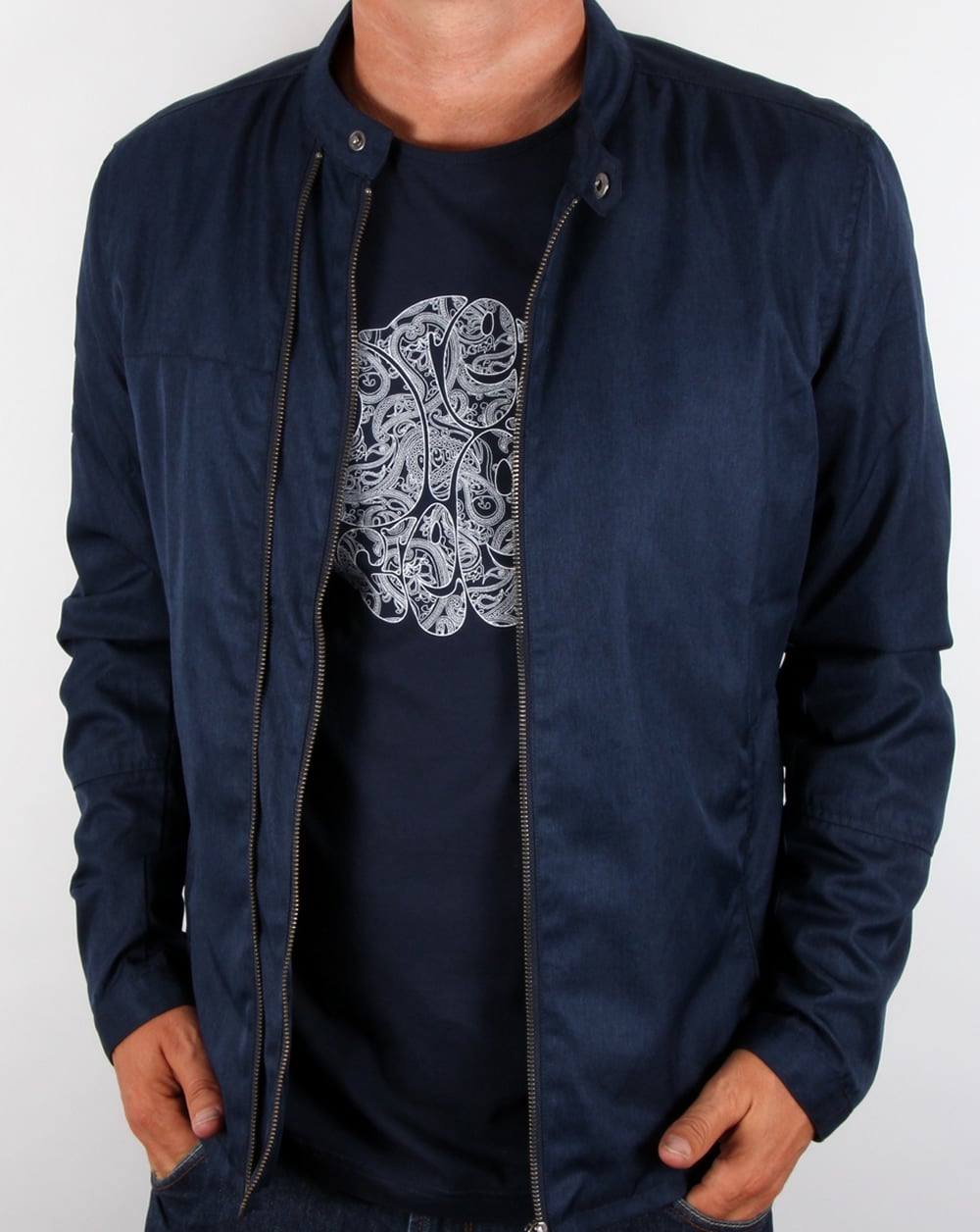 Pretty Green Ettrick Jacket Navy
