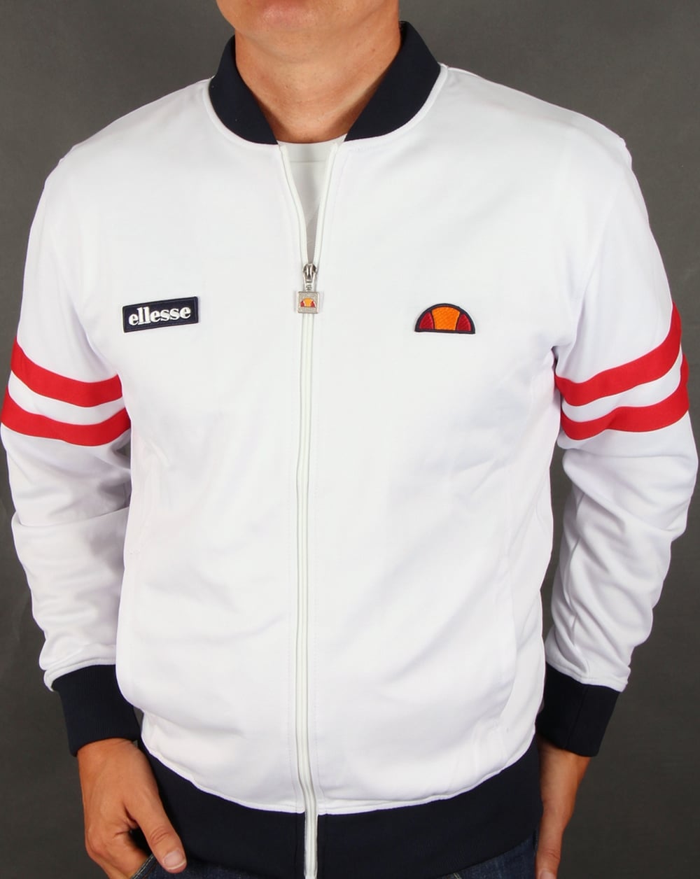 Ellesse Roma Track Top White