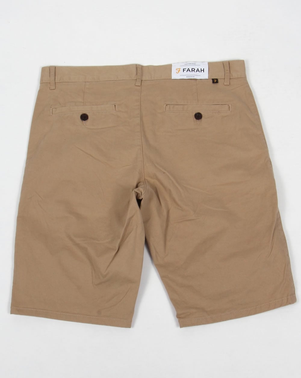 Farah Hawking Chino Shorts Light Sand