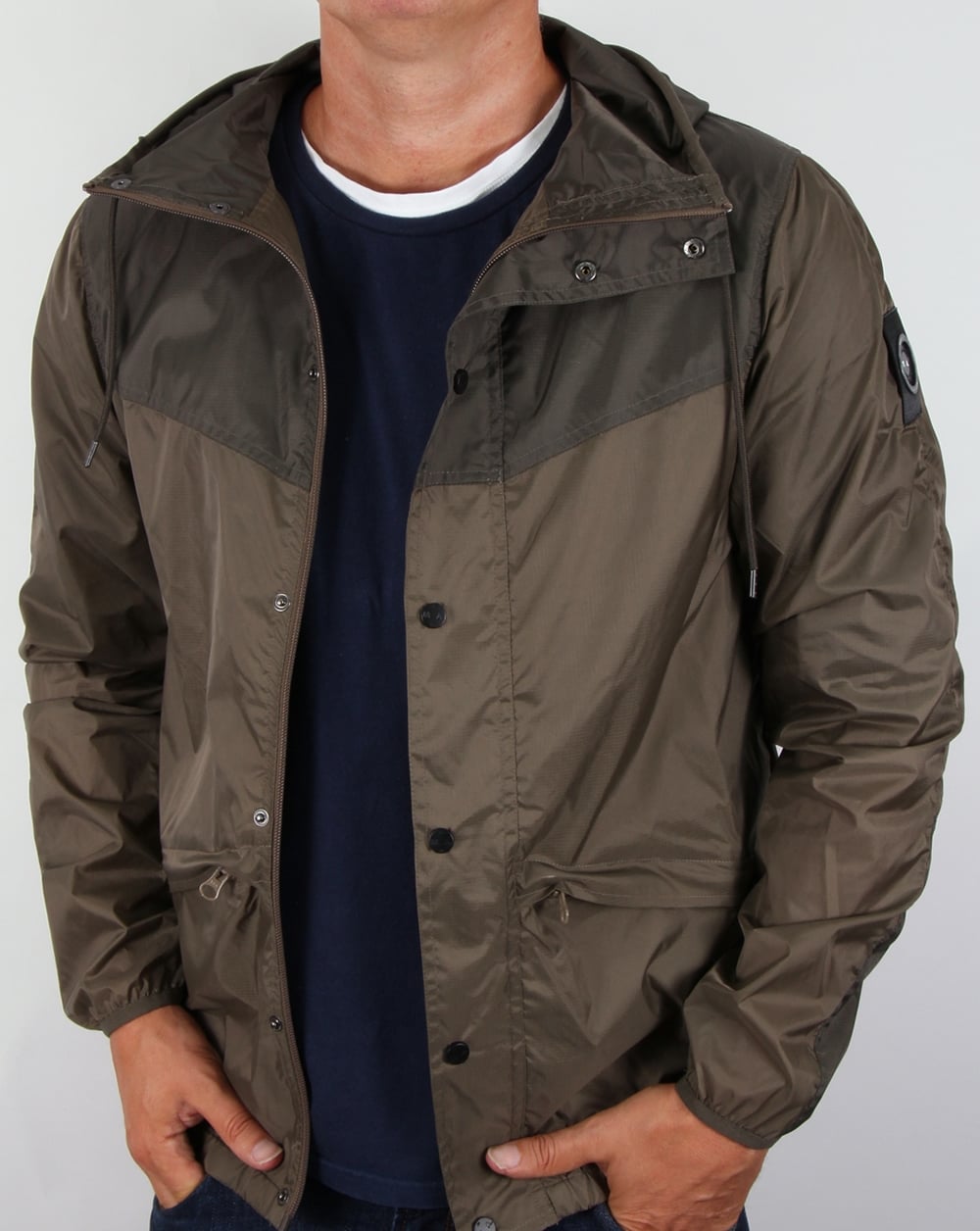 Marshall Artist Liteshell Tech Jacket Putty Khaki
