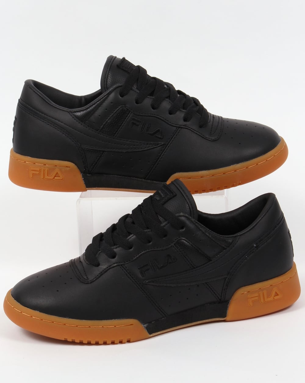 Fila Vintage Original Fitness Premium Trainers Black/Gum