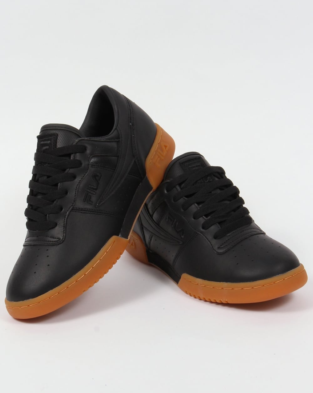 Fila Vintage Original Fitness Premium Trainers Black/Gum