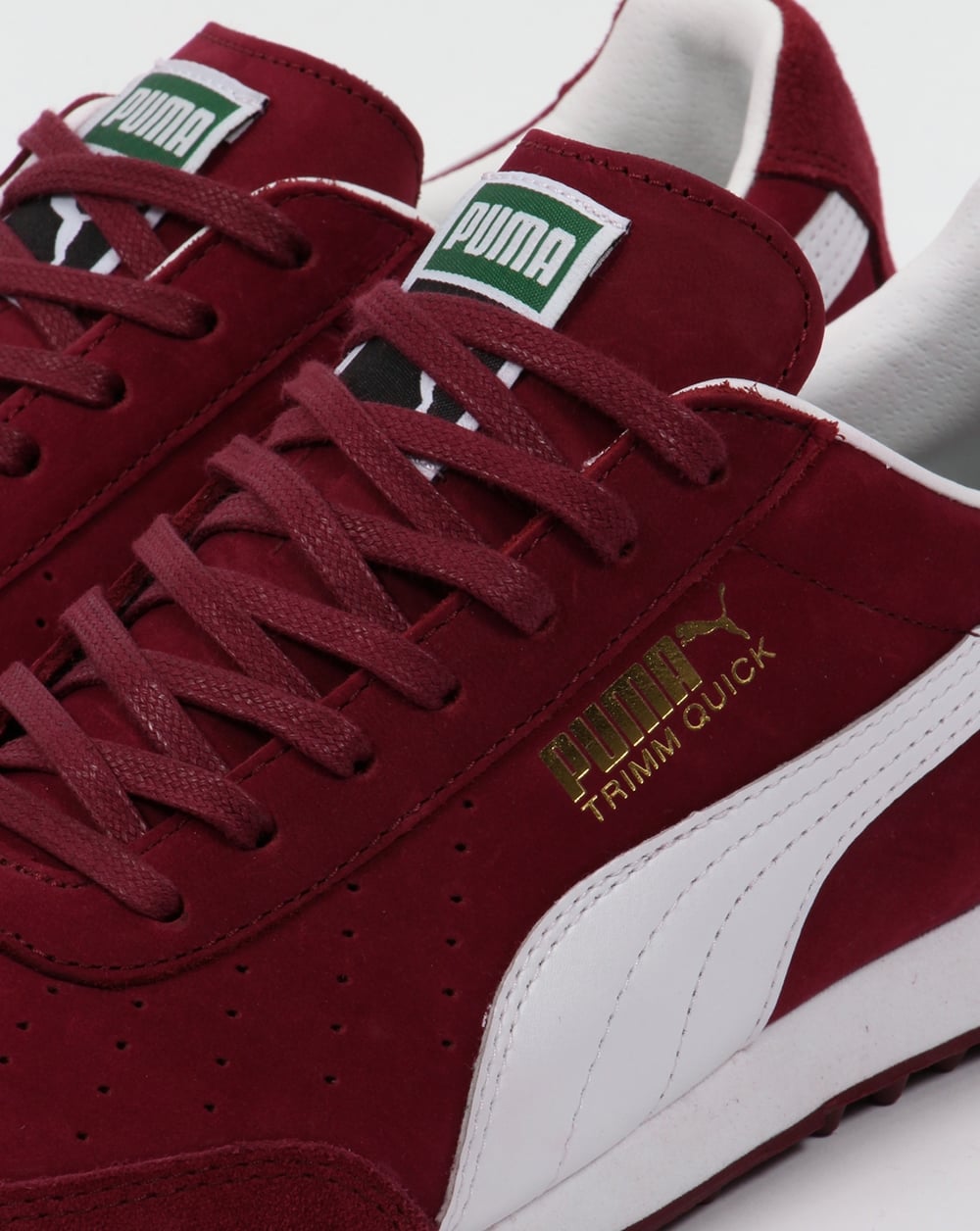 Puma Trimm Quick OG Elite Trainers Burgundy/White