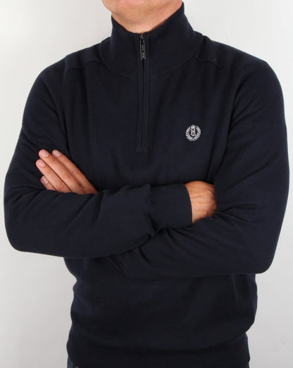 Henri Lloyd Half Zip Knit Navy