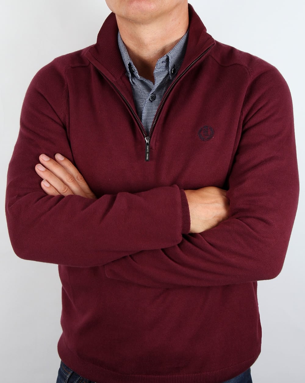 Henri Lloyd Half Zip Knit Port