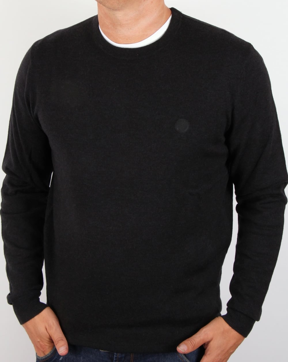 Pretty Green Mosley Jumper Charcoal