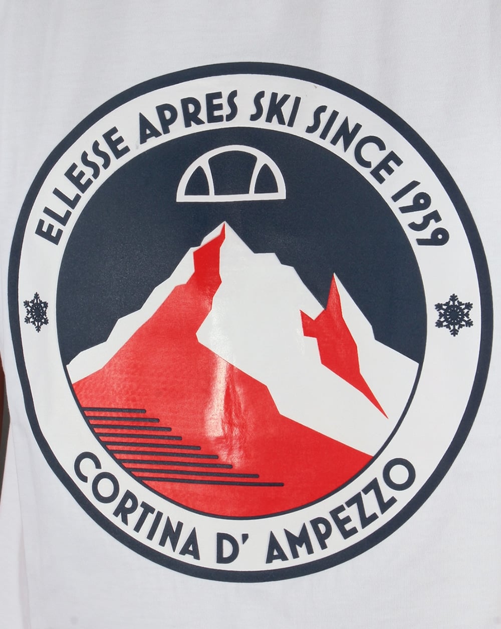 Ellesse Ski-Time T-shirt White