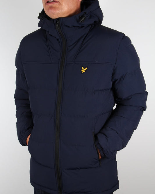 Lyle and Scott Lyle And Scott Wadded Jacket Navy