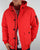 Weekend Offender Fur Bomber Jacket Red
