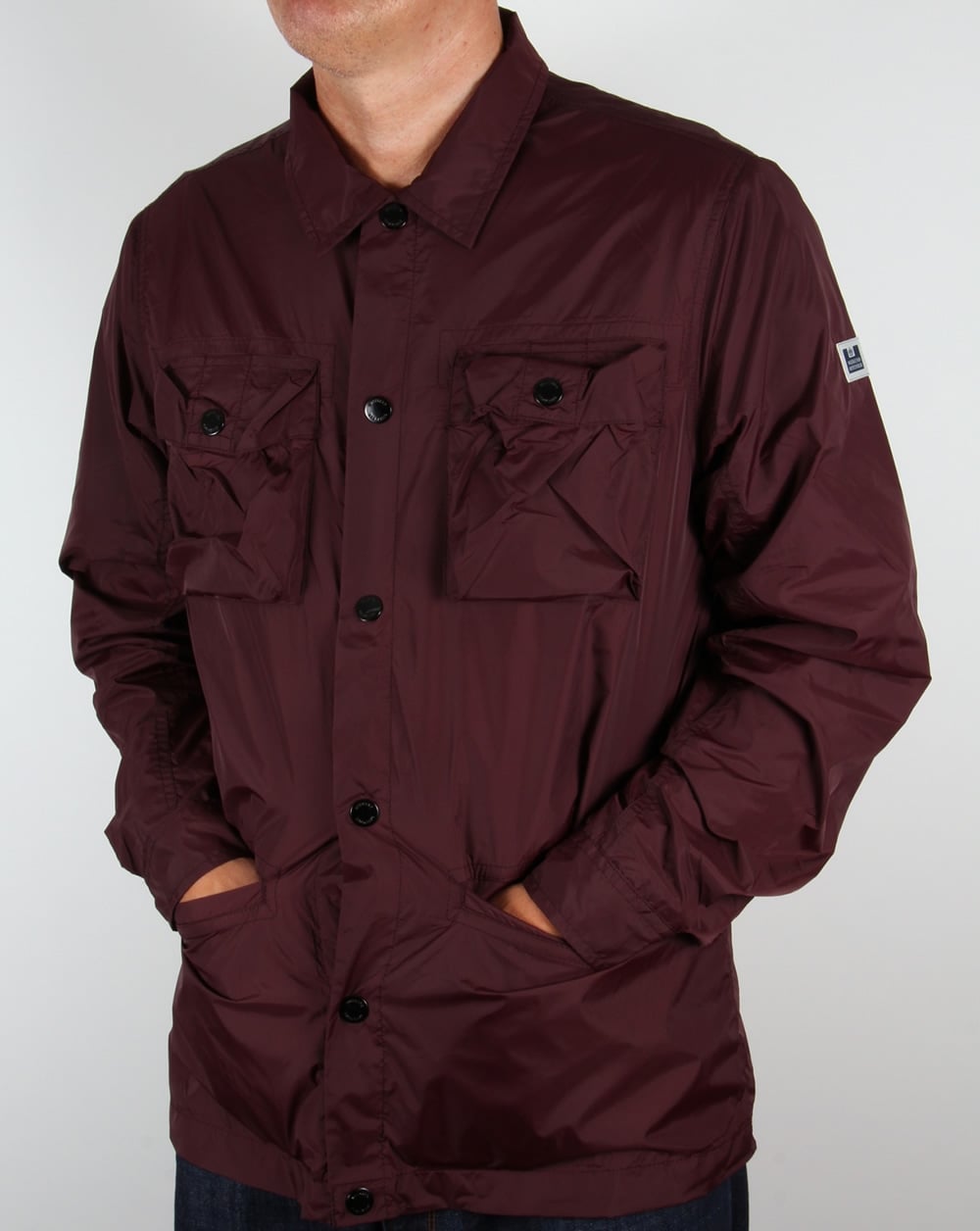 Weekend Offender Jacket Burgundy