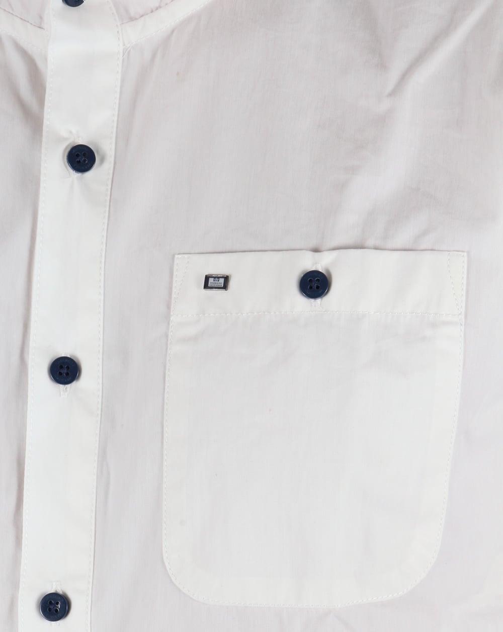 Weekend Offender Hooded Shirt White
