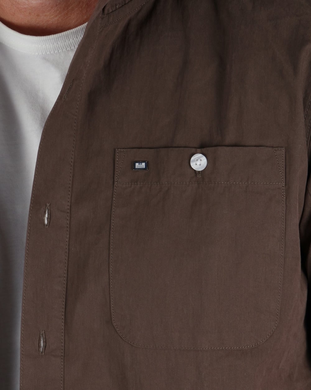 Weekend Offender Hooded Shirt Deep Olive