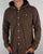 Weekend Offender Hooded Shirt Deep Olive