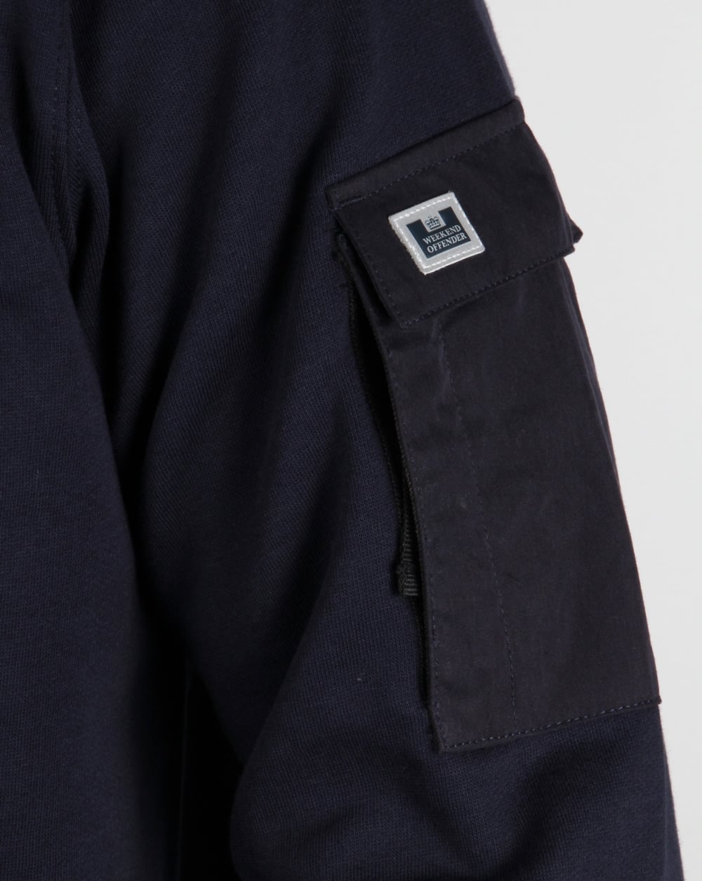 Weekend Offender Foss Hooded Sweat Navy