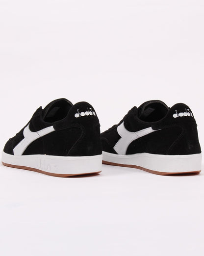 Diadora B Original Suede Trainers Black/white Gum