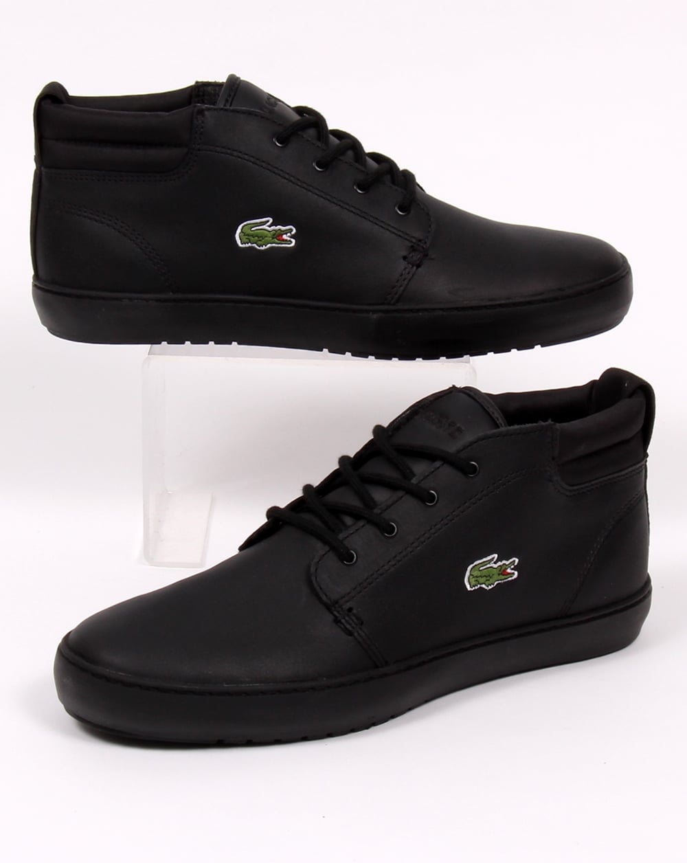Lacoste Ampthill Terra Boots Black Leather