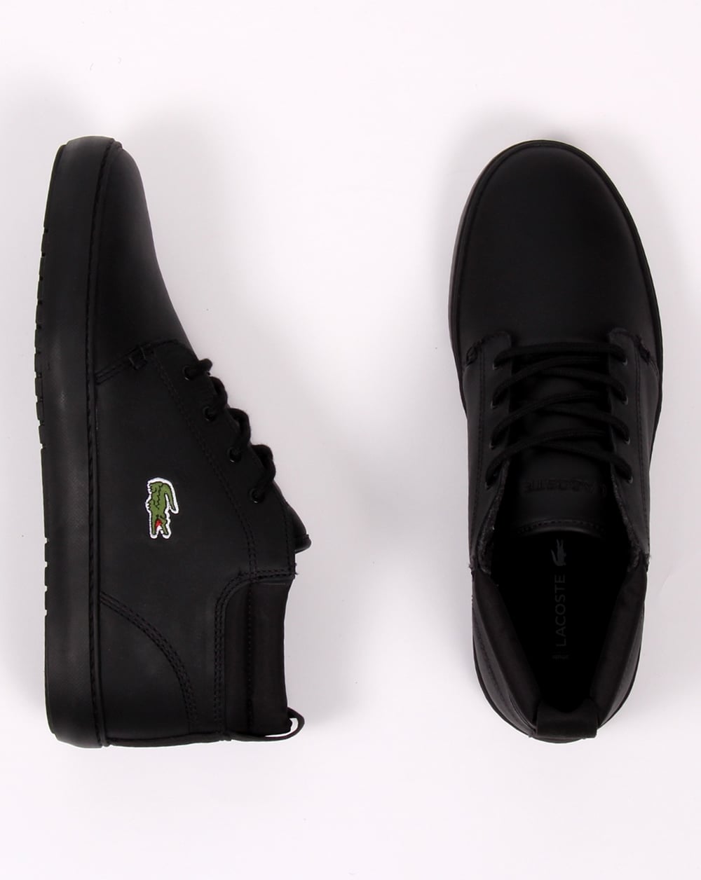 Lacoste Ampthill Terra Boots Black Leather