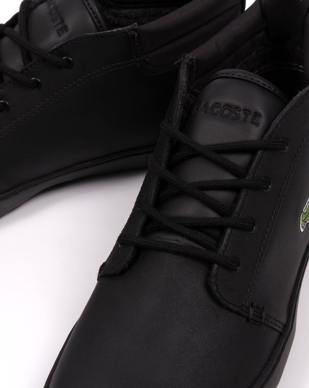 Lacoste Ampthill Terra Boots Black Leather