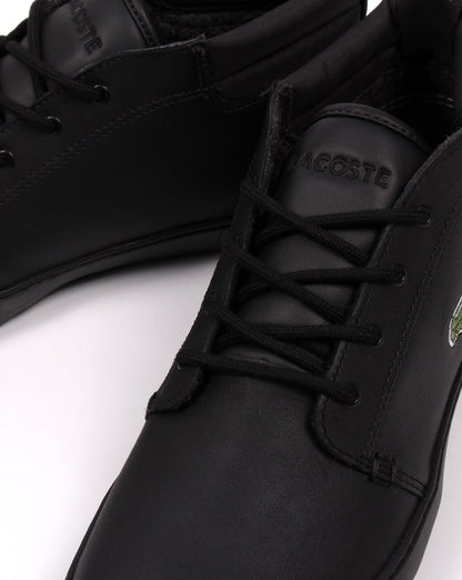 Lacoste Ampthill Terra Boots Black Leather