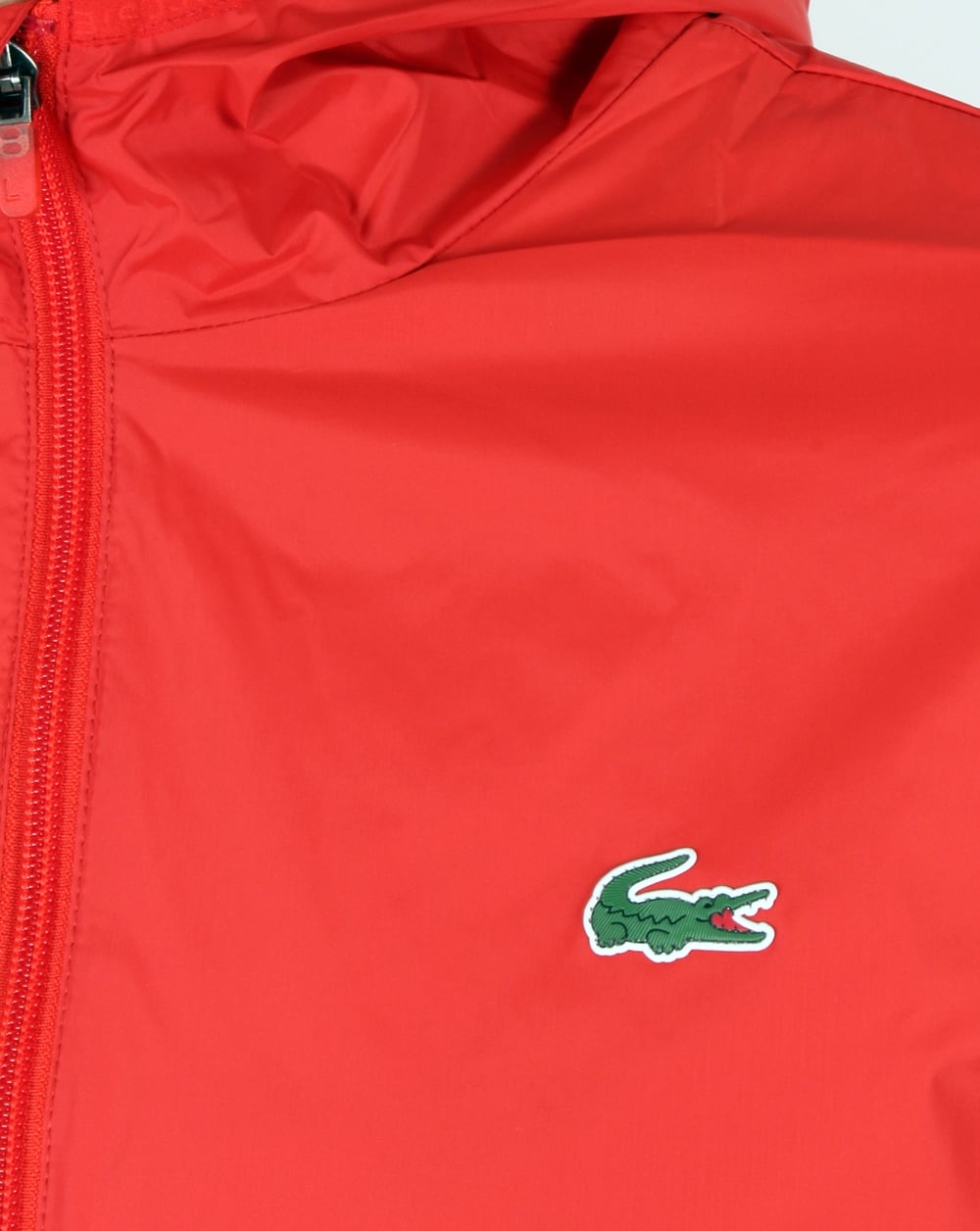 Lacoste Sport Tech Hooded Jacket Corrida Red