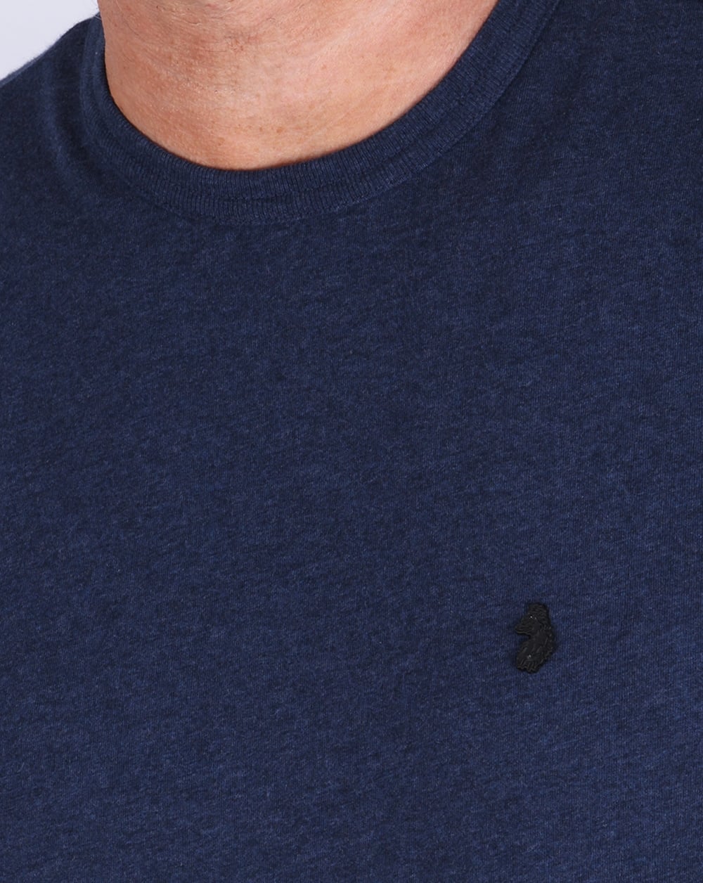 Luke New Charmer Slim Fit T-shirt Navy Marl
