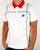 Fila Vintage Terrinda Polo Shirt White/Red