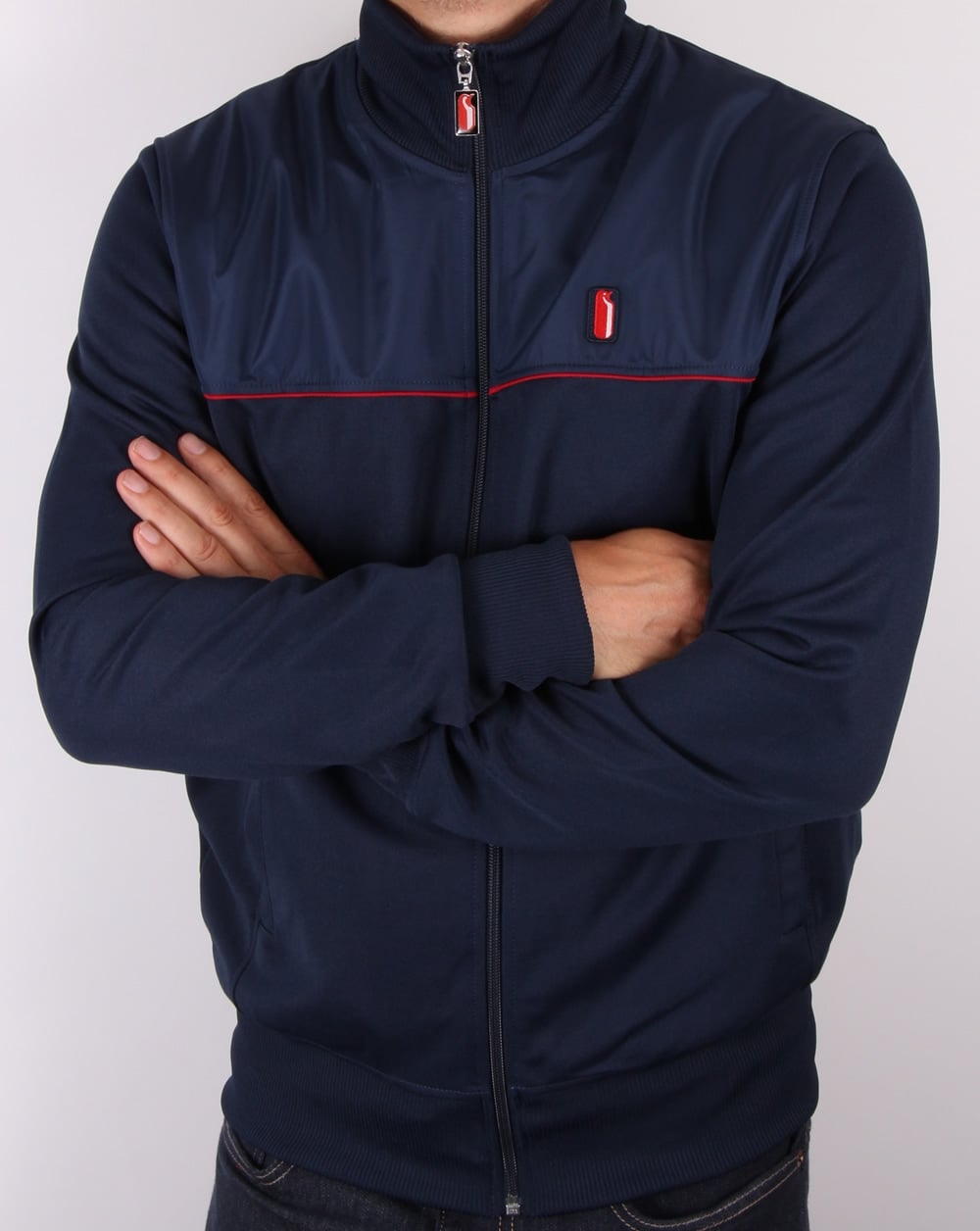 Ellesse Penguin Andalo Track Top Navy