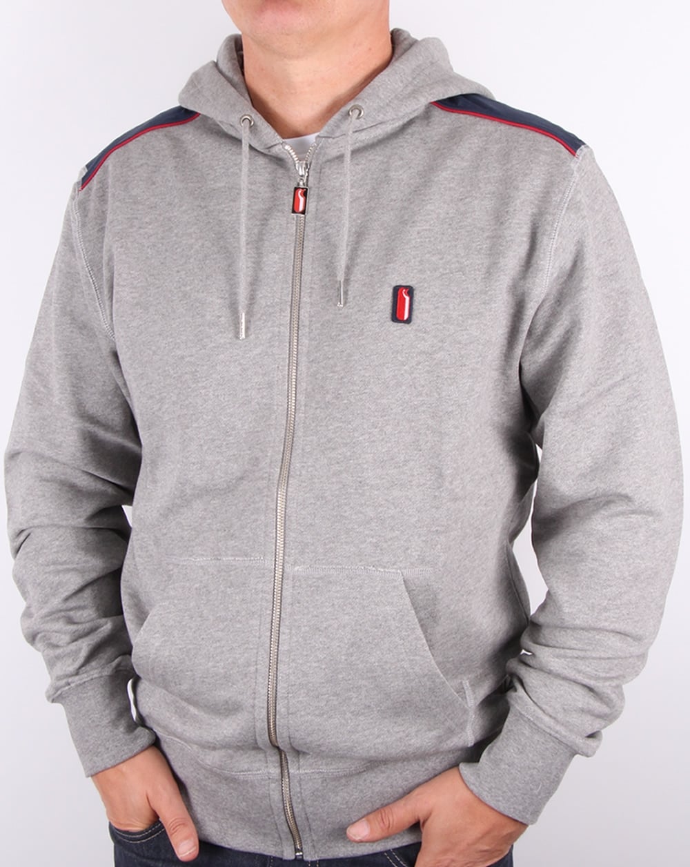 Ellesse Penguin Hoody Charcoal Marl