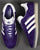Adidas Gazelle Trainers Purple White/Ice Gum Sole