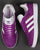 Adidas Gazelle Trainers Purple/White