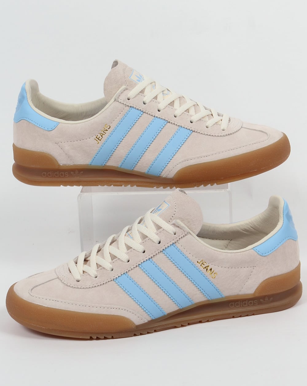 Adidas Jeans Trainers Chalk/Sky