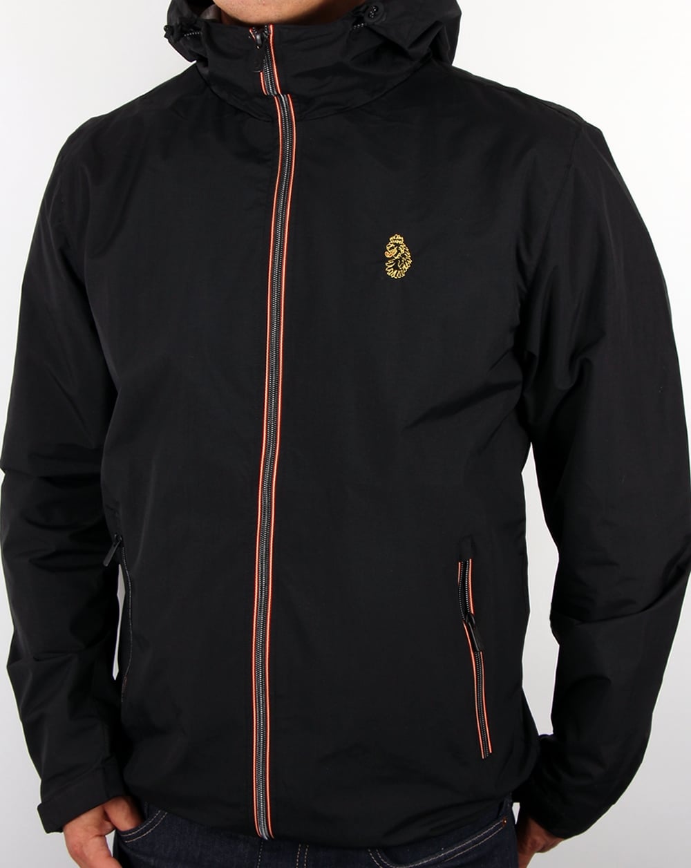 Luke Raleigh Hooded Jacket Black