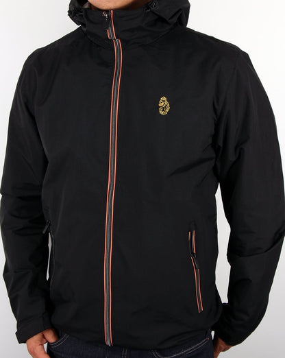 Luke Raleigh Hooded Jacket Black