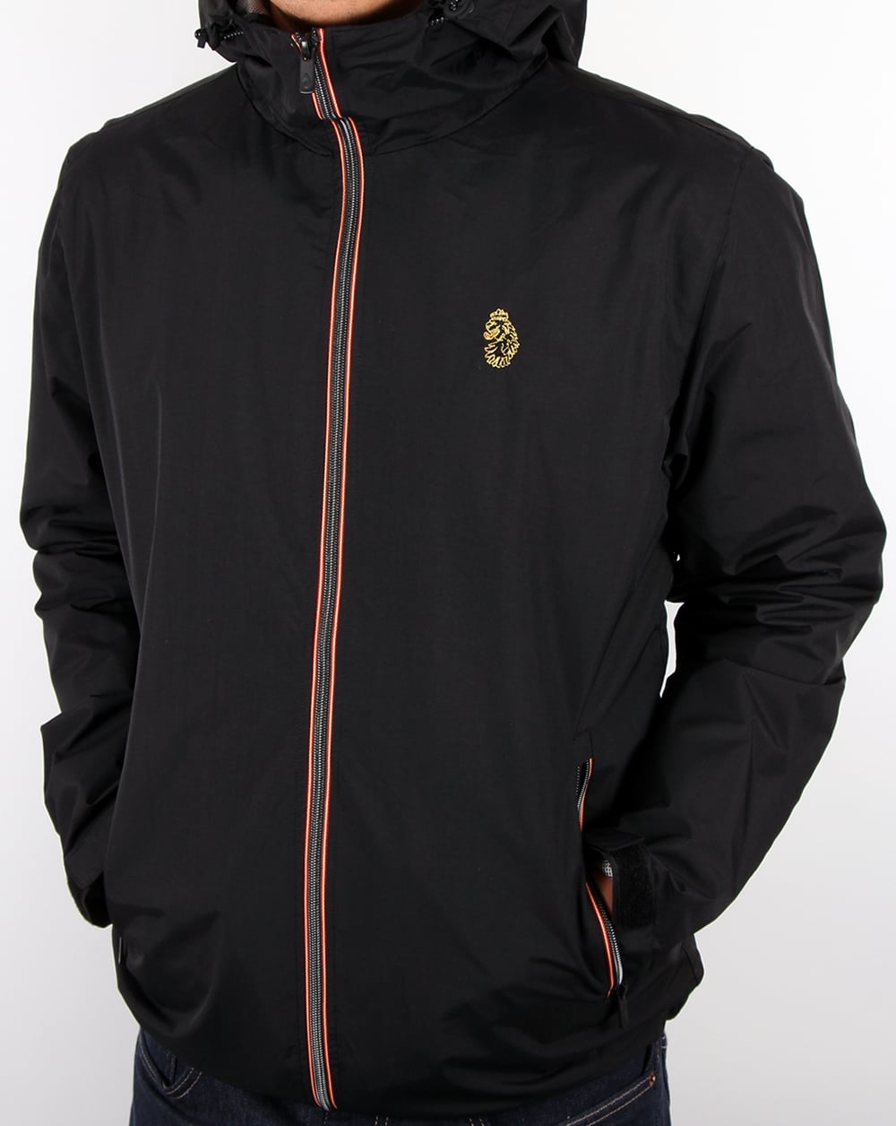 Luke Raleigh Hooded Jacket Black