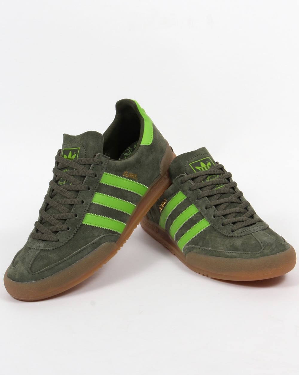 Adidas Jeans Trainers Green/Light Green